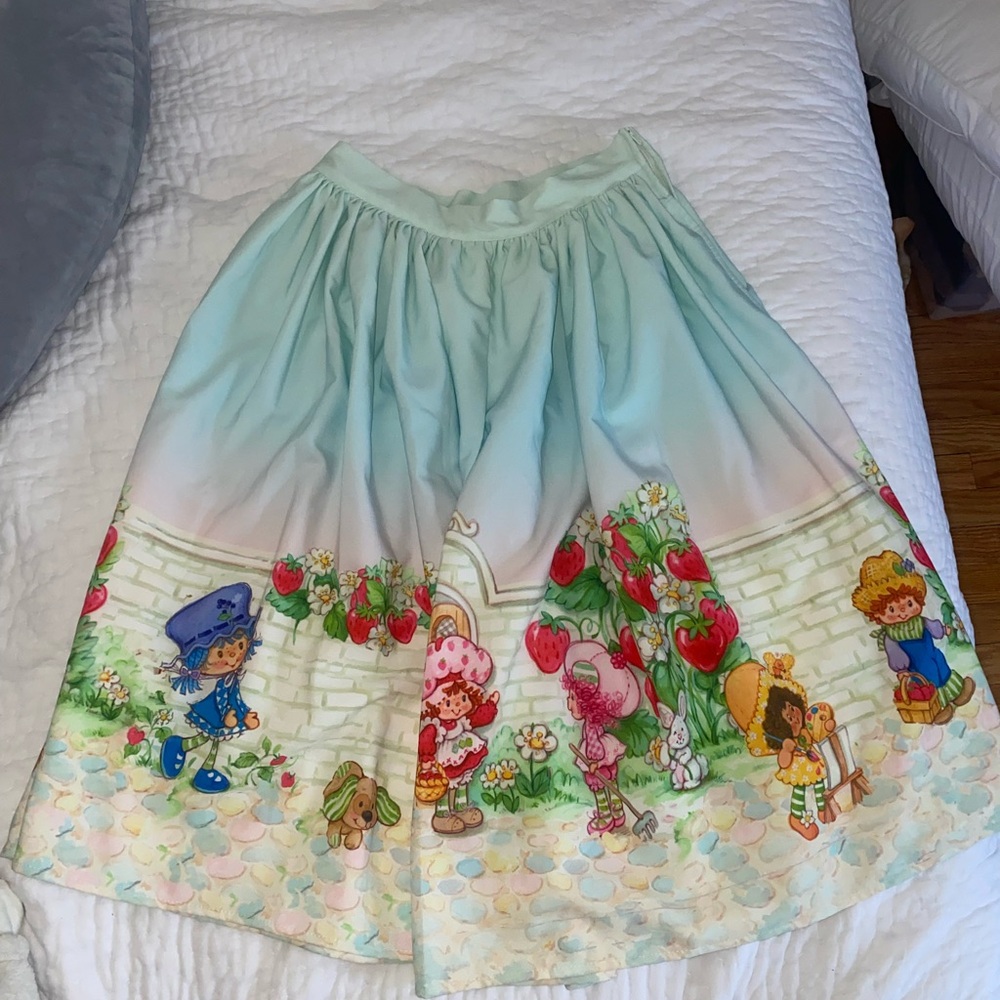 Unique Vintage x Strawberry Shortcake Skirt RARE